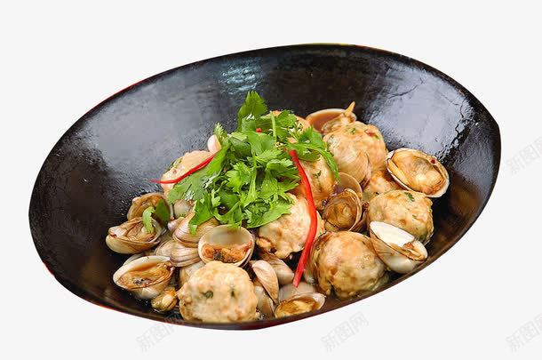 美极蛤蜊鱼丸png免抠素材_新图网 https://ixintu.com 产品实物 双壳贝类 摄影 蛤蜊 蛤蜊鱼丸 餐饮美味