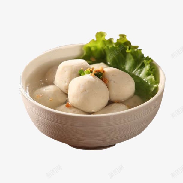 潮州朗达濠鱼丸食材鱼蛋png免抠素材_新图网 https://ixintu.com 产品实物 即食 新鲜 水煮