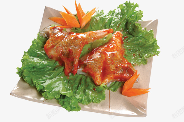 鱼唇2块png免抠素材_新图网 https://ixintu.com 产品实物 美味佳肴 菜肴 食物 餐饮 鱼唇