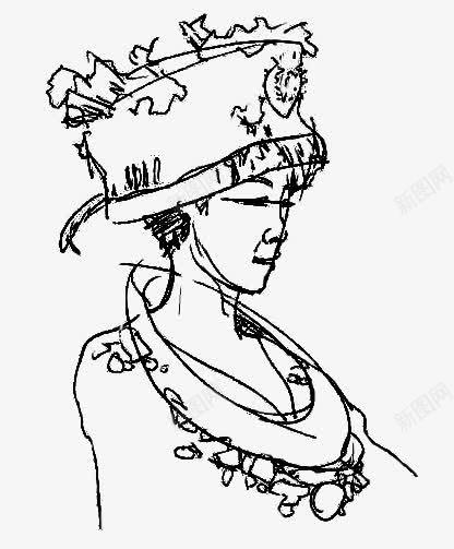 苗族姑娘png免抠素材_新图网 https://ixintu.com 卡通 姑娘 手绘 苗族 苗族姑娘