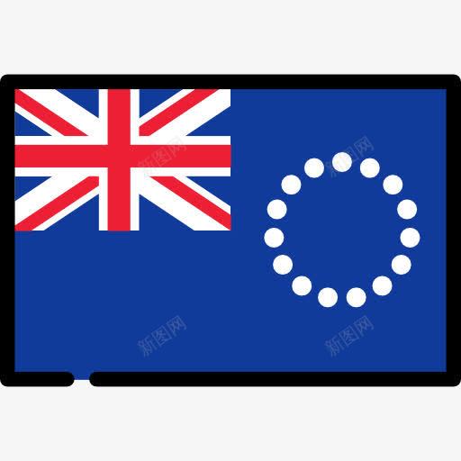 Cook群岛图标png_新图网 https://ixintu.com 库克群岛 新西兰旗 旗 英联邦