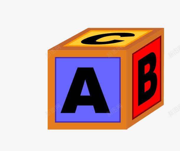 字母正方体png免抠素材_新图网 https://ixintu.com 字母 彩色 正方体 玩具 矢量正方体 英文