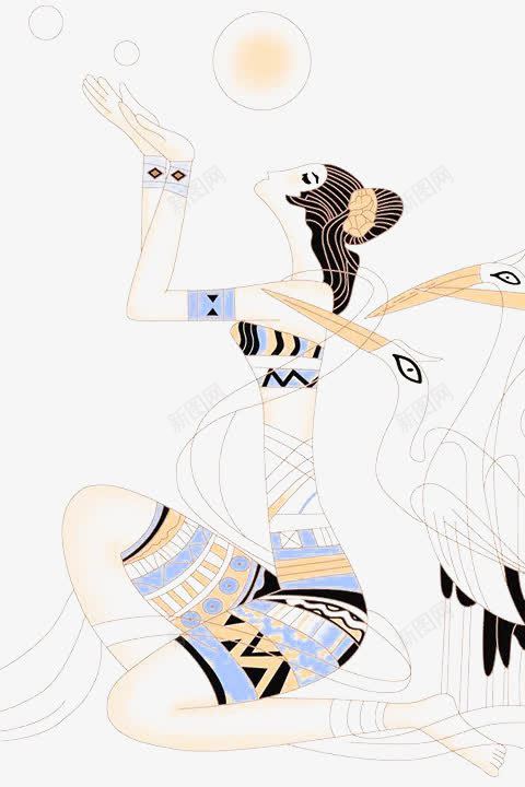 美女吹泡泡png免抠素材_新图网 https://ixintu.com 发髻 圆 娇媚 苗条