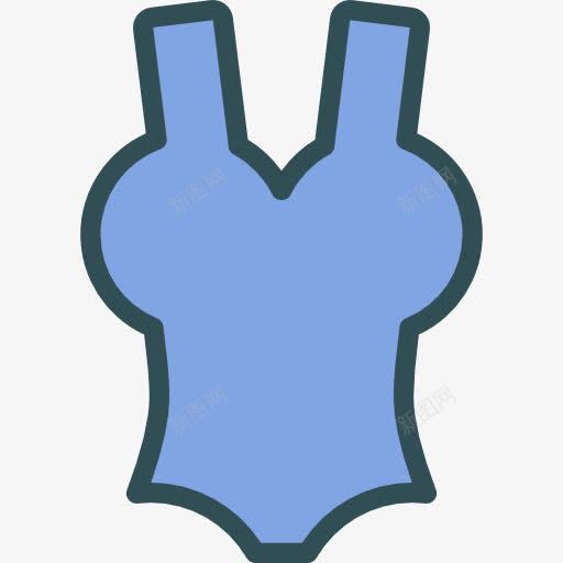 泳装图标png_新图网 https://ixintu.com femenine 夏天 时尚 泳装 风格