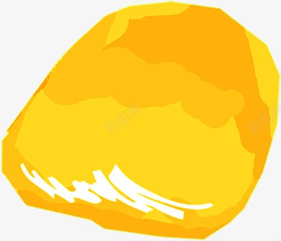 手绘黄色夏季水果png免抠素材_新图网 https://ixintu.com 夏季 水果 黄色