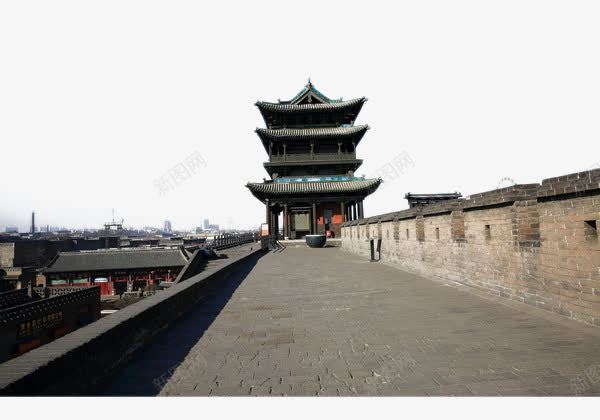旅游png免抠素材_新图网 https://ixintu.com 城墙 山西 平遥古城
