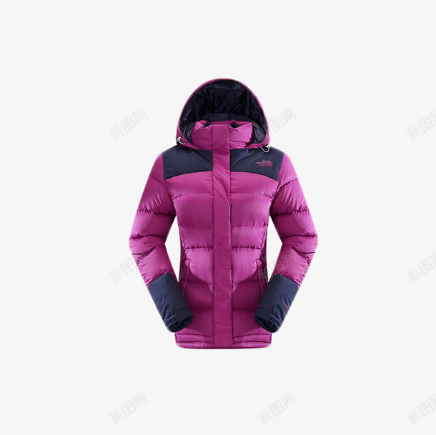 蓬羽绒服外套png免抠素材_新图网 https://ixintu.com 15秋冬新品 产品实物 北面 女款轻便保暖800