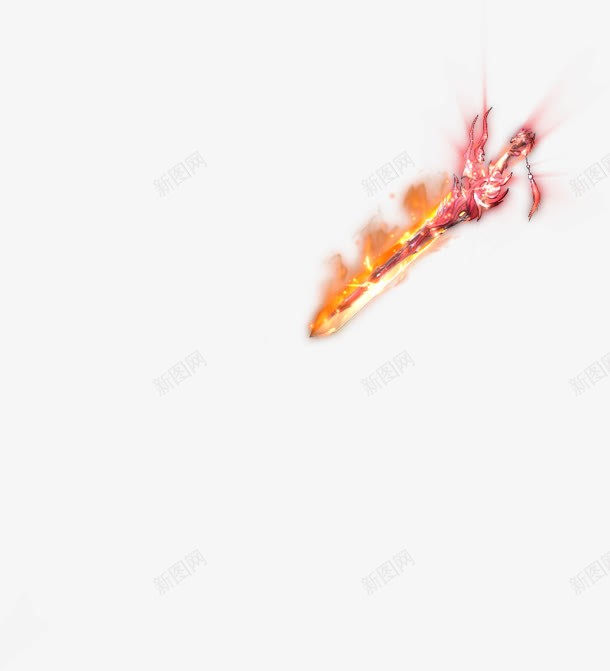 剑发光红色光剑装饰png免抠素材_新图网 https://ixintu.com 光剑 发光 红色 装饰
