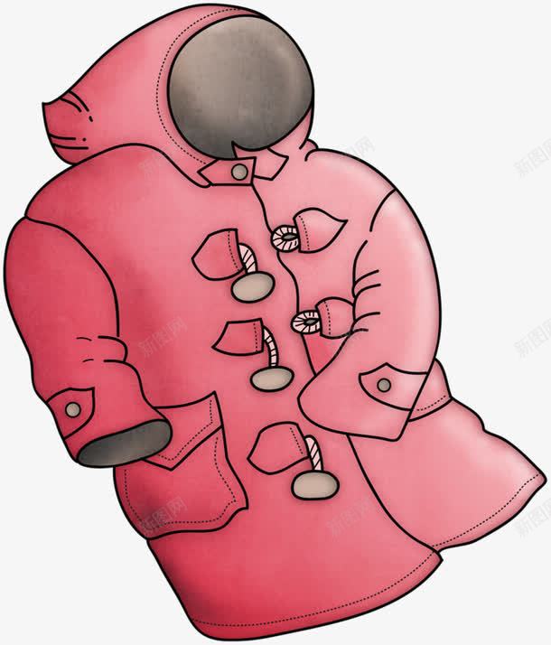 粉色棉服png免抠素材_新图网 https://ixintu.com 时尚 棉服 粉色 衣服