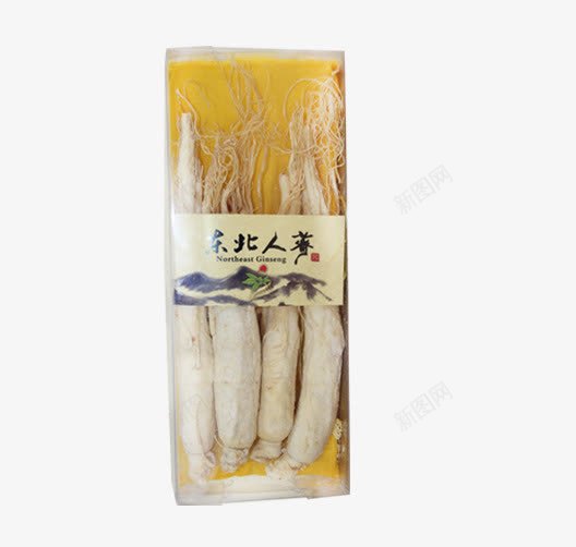 东北长白山人参png免抠素材_新图网 https://ixintu.com 东北长白山人参 人参 盒装人参 野山参 长白山