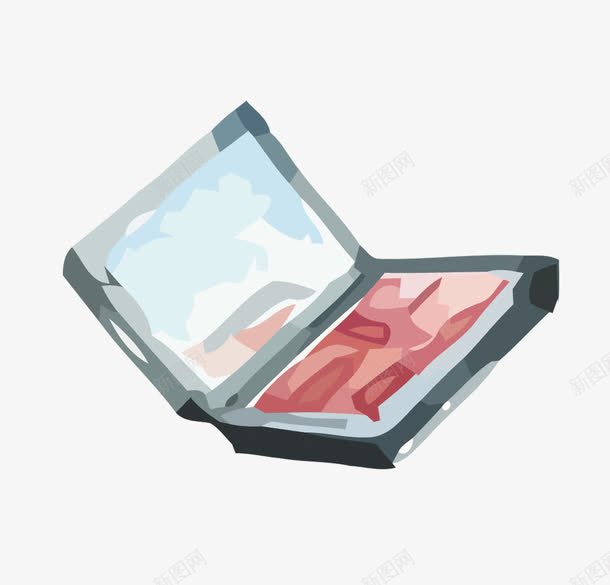 腮红盒化妆品png免抠素材_新图网 https://ixintu.com 化妆品 化妆品矢量