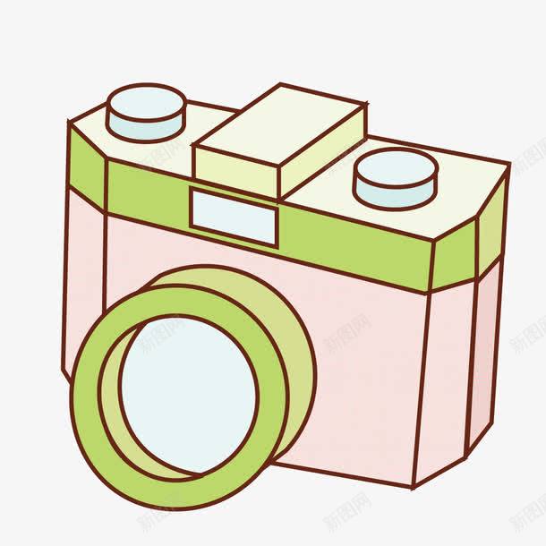 质感卡通照相机png免抠素材_新图网 https://ixintu.com 卡通 插画 摄像 照相机
