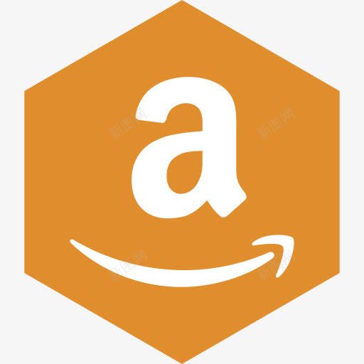 亚马逊六角媒体社会Miu六边形图标png_新图网 https://ixintu.com Amazon hexagon media social 亚马逊 六角 媒体 社会