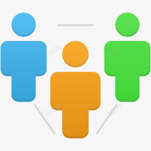 的关系Flatasticicons图标png_新图网 https://ixintu.com relationship 的关系