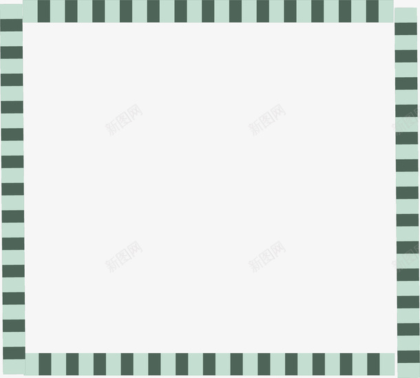手绘简约边框矢量图ai免抠素材_新图网 https://ixintu.com 手绘 简约边框 蓝色 矢量图