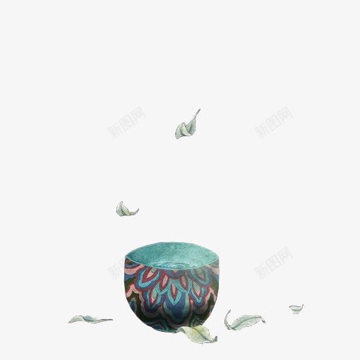 花碗png免抠素材_新图网 https://ixintu.com 素材 花碗