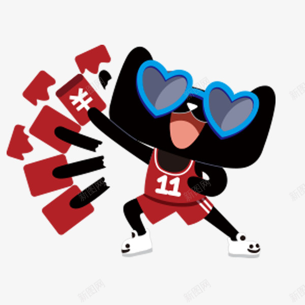 天猫图案png免抠素材_新图网 https://ixintu.com 促销 喜庆 天猫 红包