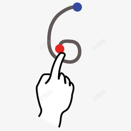 中风数量六个gestureworksicons图标png_新图网 https://ixintu.com number six stroke 中风 六个 数量