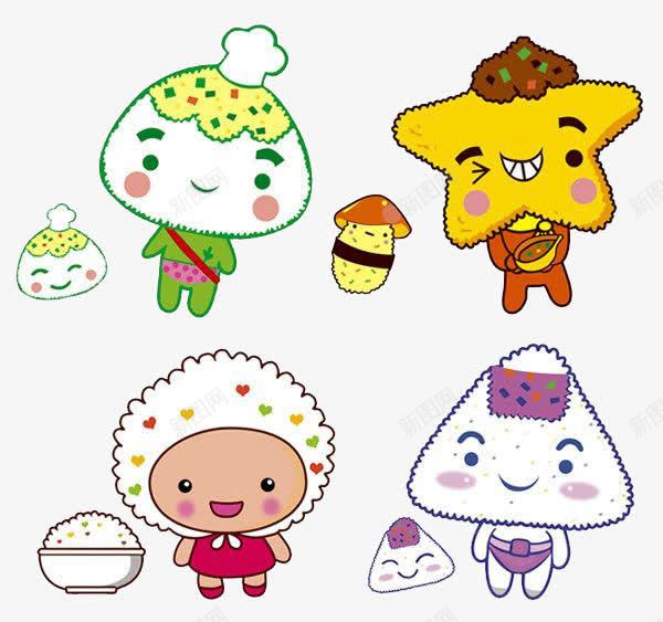 卡通美食装饰psd免抠素材_新图网 https://ixintu.com 楗 缇庨 鍗