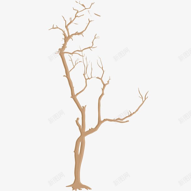 光秃秃的树png免抠素材_新图网 https://ixintu.com 光秃秃的树 凄凉 凄凉之美 枯藤老树 树木 植物 萧瑟 黯淡