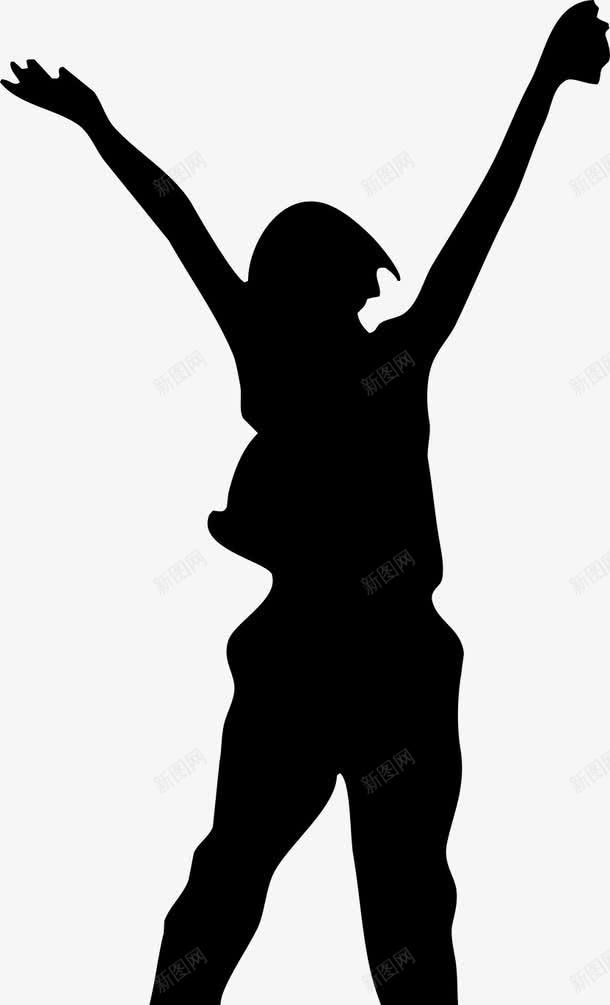 黑色年轻青年人物png免抠素材_新图网 https://ixintu.com 人物 年轻 青年 黑色
