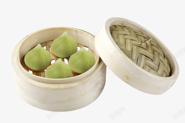 蔬菜蒸饺png免抠素材_新图网 https://ixintu.com 蒸笼 食物 饺子