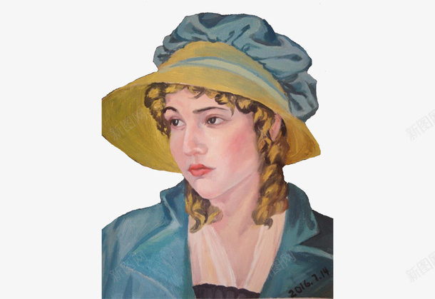 绘画油画人物png免抠素材_新图网 https://ixintu.com 免抠 家装装饰 油画人 油画艺术 简约 艺术 装饰画