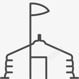 蒙古帐篷图标png_新图网 https://ixintu.com mongolia yurt 圆顶帐篷 蒙古