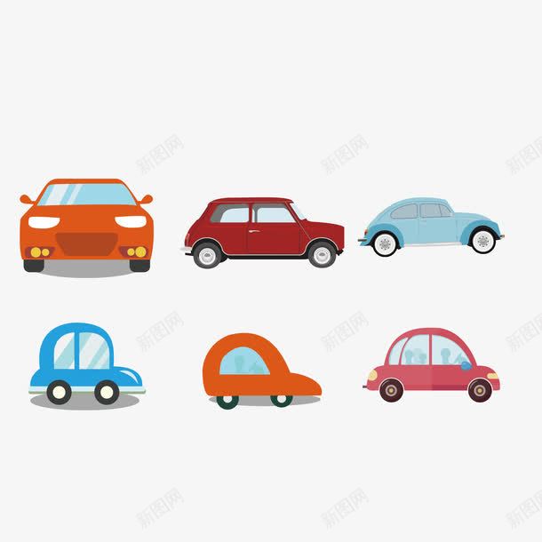 卡通汽车png免抠素材_新图网 https://ixintu.com 卡通汽车 彩色汽车 汽车
