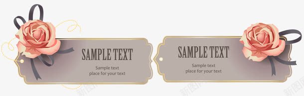 标牌png免抠素材_新图网 https://ixintu.com 字母 广告 标牌 花