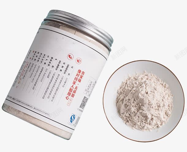 罐装杏仁粉png免抠素材_新图网 https://ixintu.com 杏仁粉