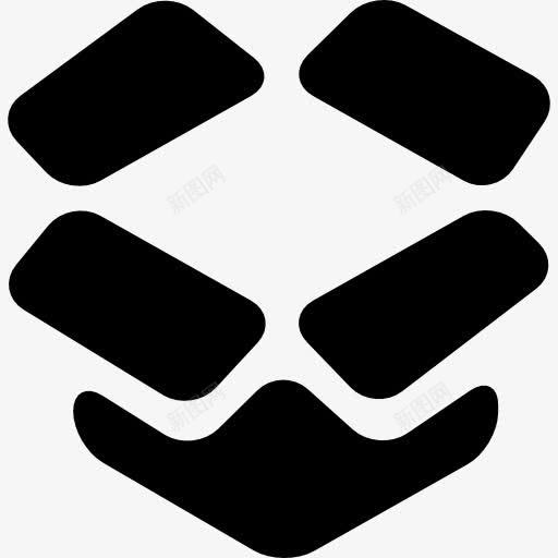画图标png_新图网 https://ixintu.com Dropbox存储 共享Dropbox标志 数据存储 文件共享 文件存储 标识