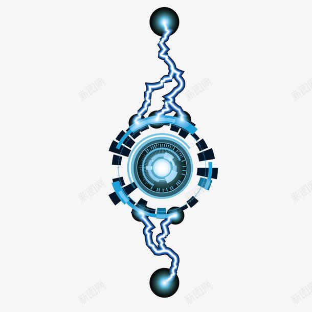发光的科技png免抠素材_新图网 https://ixintu.com 发光 电子 科技 装饰