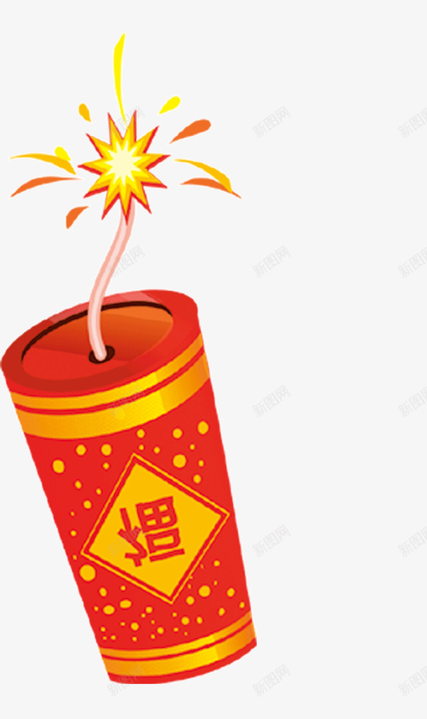 节日鞭炮png免抠素材_新图网 https://ixintu.com 喜庆 节日 鞭炮