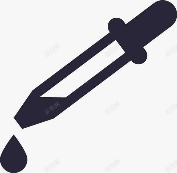 滴管dropper12图标png_新图网 https://ixintu.com