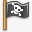 海盗国旗fatcowHostingiconspng免抠素材_新图网 https://ixintu.com Flag Pirate 国旗 海盗