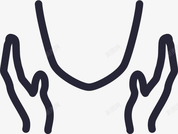 新郑经络推拿png免抠素材_新图网 https://ixintu.com 新郑经络推拿 背部