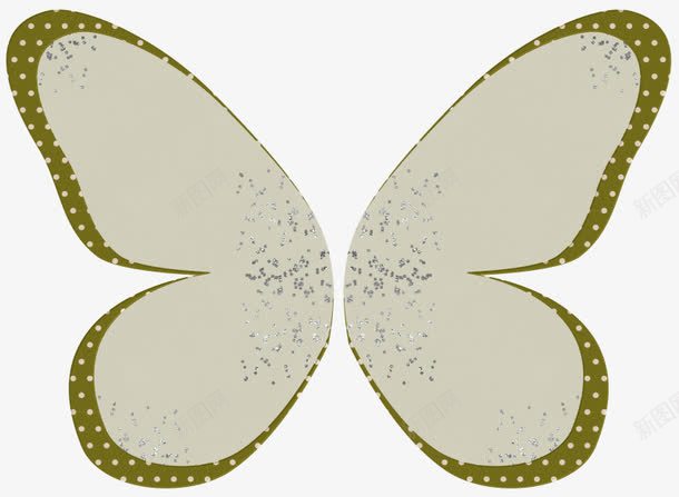 蝴蝶翅膀png免抠素材_新图网 https://ixintu.com 卡通 翅膀 蝴蝶 装饰物
