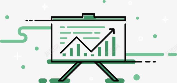 手绘报表png免抠素材_新图网 https://ixintu.com 扁平 手绘 报表