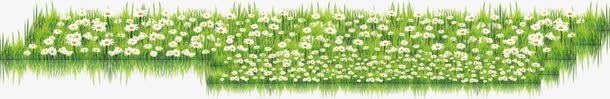 春天清新雏菊花海png免抠素材_新图网 https://ixintu.com 春天 清新 花海