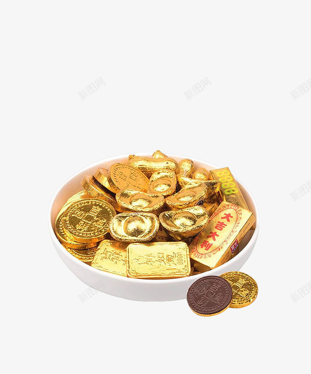 巧克力金钱巧克力元宝巧克力png免抠素材_新图网 https://ixintu.com 元宝巧克力 巧克力 巧克力糖 金钱巧克力