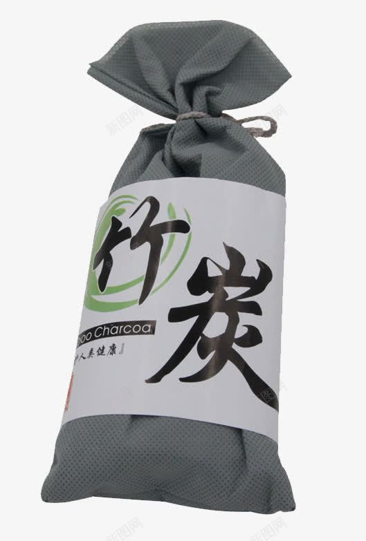 灰色包装竹炭包png免抠素材_新图网 https://ixintu.com 灰色 竹炭 竹炭包 麻布竹炭