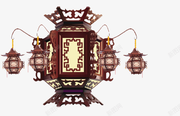 古典宫灯png免抠素材_新图网 https://ixintu.com 中国风 实物 宫灯 艺术品