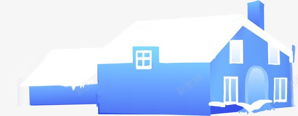 扁平风格建筑手绘png免抠素材_新图网 https://ixintu.com 建筑 扁平 素材 风格