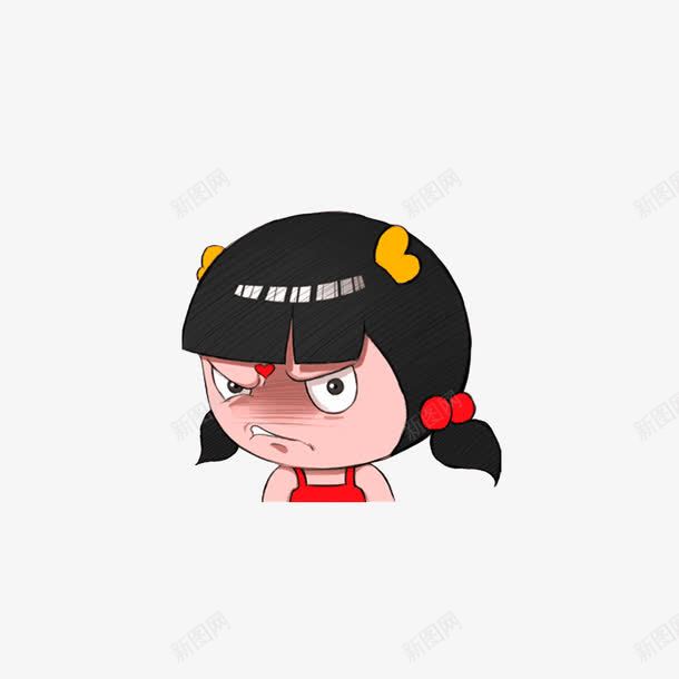 嫌弃得五官变形png免抠素材_新图网 https://ixintu.com 口鼻 嫌弃表情
