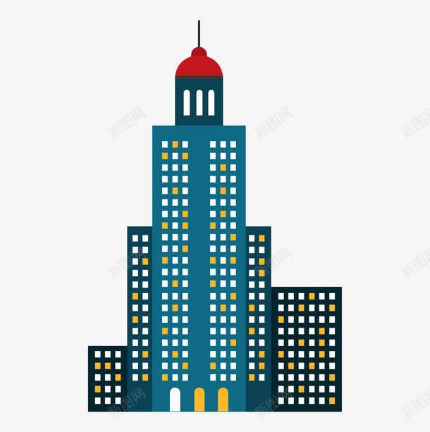 卡通房屋装饰插画广告扁平化图标png_新图网 https://ixintu.com 卡通建筑标识 卡通房子 广告设计 建筑 房子 插画扁平化 简约房子 网页设计