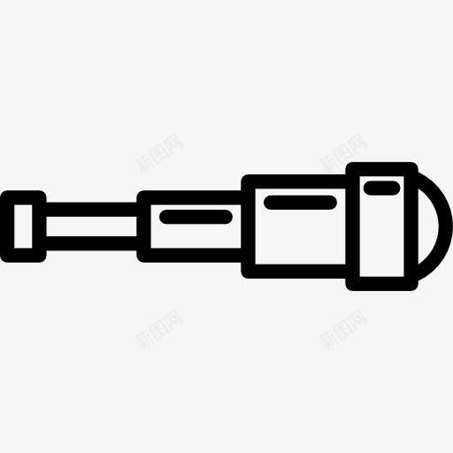 望远镜图标png_新图网 https://ixintu.com 光 工具和器具 望远镜 水兵 看 航行 镜头