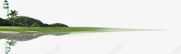 夏日海报植物绿色河边png免抠素材_新图网 https://ixintu.com 夏日 植物 河边 海报 绿色