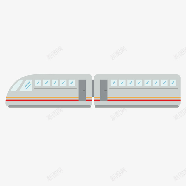 卡通动车矢量图eps免抠素材_新图网 https://ixintu.com 创意卡通 动车 卡通 卡通插图 插图 矢量图