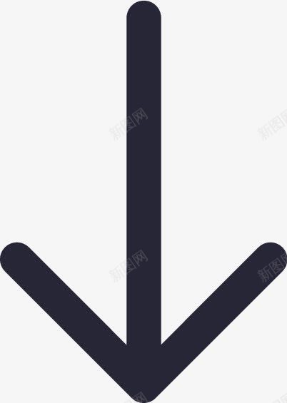 箭头下降png免抠素材_新图网 https://ixintu.com 箭头下降